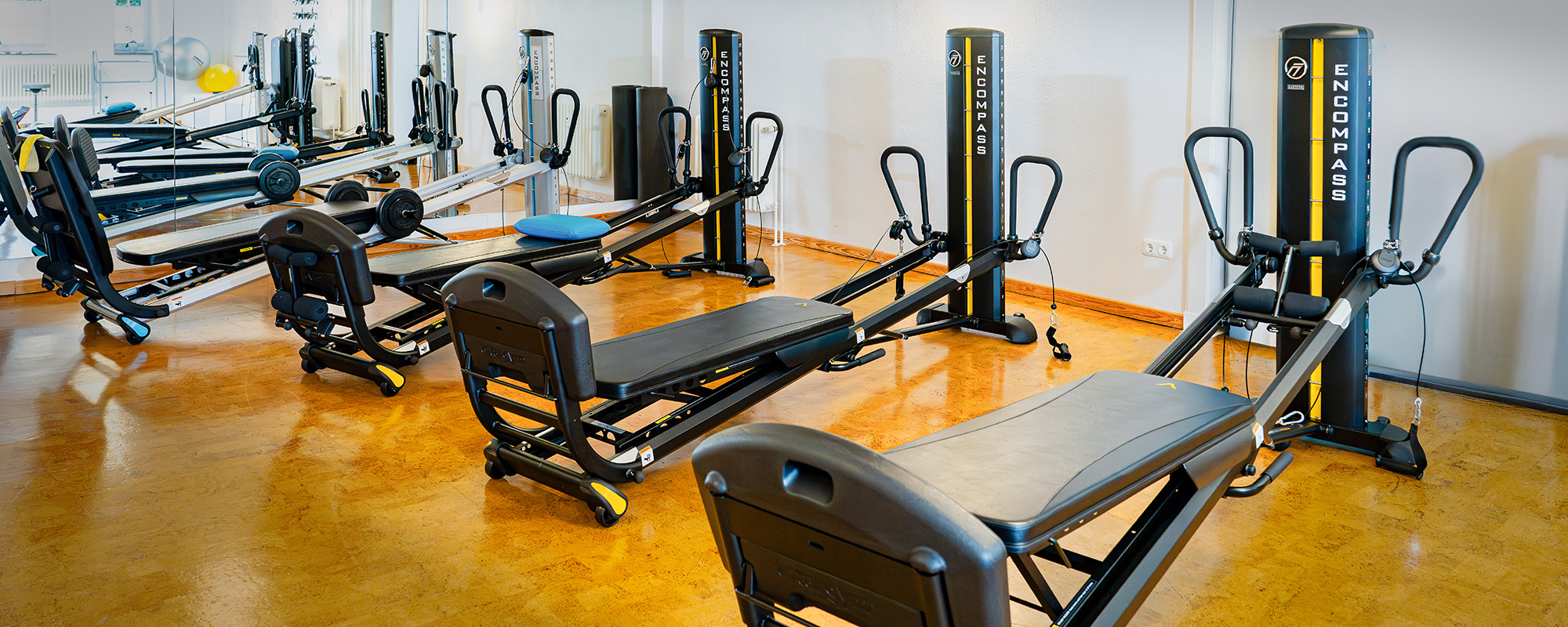 Der Empfangstresen der Physiotherapie Neelsen